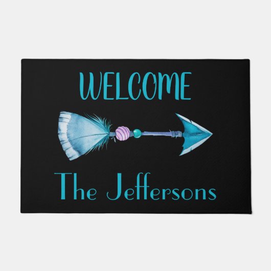 Pfeil-Fußmatte Fußmatte (Vorderseite)