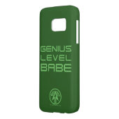 Pfeil | Geniale Level Babe Case-Mate Samsung Galaxy Hülle (Rückseite Links)