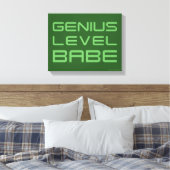 Pfeil | Geniale Level Babe Leinwanddruck (Insitu (Schlafzimmer))