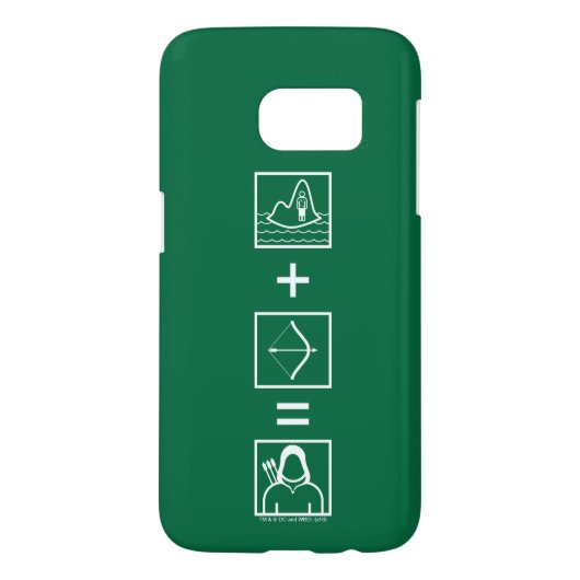 Pfeil | Green Arrow Equation Case-Mate Samsung Galaxy Hülle (Rückseite)
