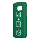 Pfeil | Green Arrow Equation Case-Mate Samsung Galaxy Hülle (Rückseite Links)