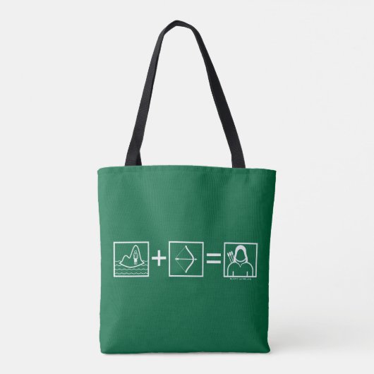 Pfeil | Green Arrow Equation Tasche (Rückseite)
