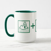 Pfeil | Green Arrow Equation Tasse (Links)