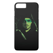 Pfeil | Green Arrow Green stylisierte Cutout Case-Mate iPhone Hülle (Rückseite)