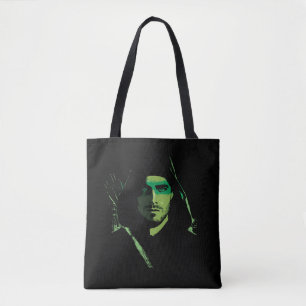 Pfeil Green Arrow Green stylisierte Cutout Tasche