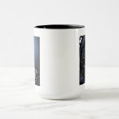 Pfeil | Grüner Pfeil im Mondlicht Tasse (Zentrum)