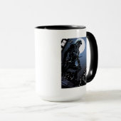Pfeil | Grüner Pfeil im Mondlicht Tasse (VorderseiteRechts)