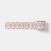 Pfeil, Herz & Liebe Romantisches Design Satinband (Vorderseite)