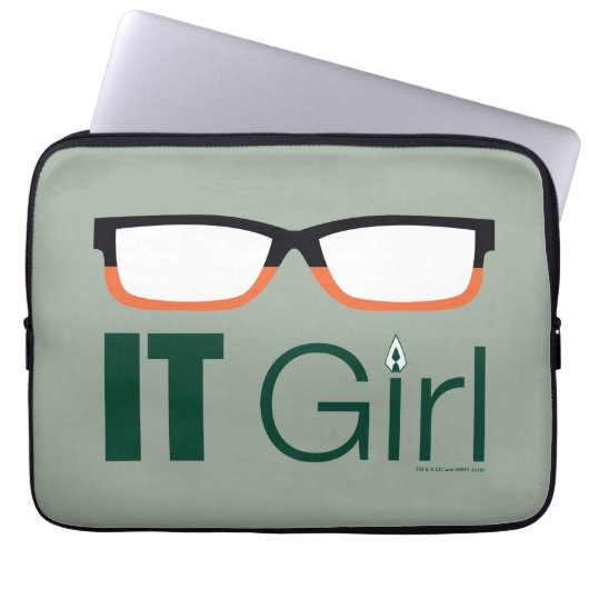 Pfeil | IT Girl Glasses Graphic Laptopschutzhülle (Vorderseite)