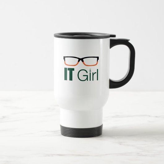 Pfeil | IT Girl Glasses Graphic Reisebecher (Rechts)