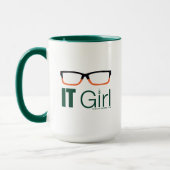 Pfeil | IT Girl Glasses Graphic Tasse (Links)