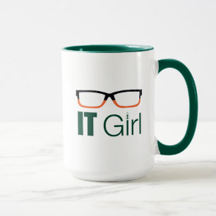 Pfeil   IT Girl Glasses Graphic Tasse