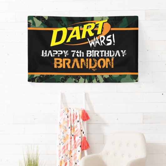 Pfeil kämpft Geburtstag Banner (Insitu)