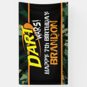 Pfeil kämpft Geburtstag Banner (Vertikal)