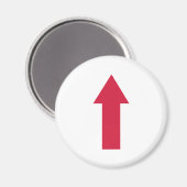 Pfeil Magnet (Vorderseite/Rückseite)