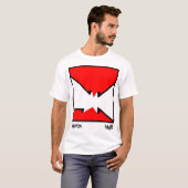 Pfeil-Miezekatze T-Shirt (Vorne ganz)