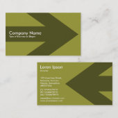 Pfeil - Olivenöl 999933 Visitenkarte (Vorne/Hinten)