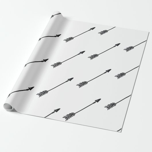 Pfeil-Packpapier Geschenkpapier (Ungerollt)
