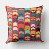 Pfeil-Pop rot Kissen (Rückseite)