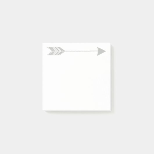 Pfeil Post-it Klebezettel (Vorderseite)