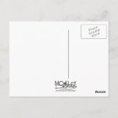 Pfeil - Postkarte (Rückseite)