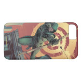 Pfeil | Rot-Pfeil-Brände von der Dachdecke Case-Mate iPhone Hülle (Rückseite (Horizontal))