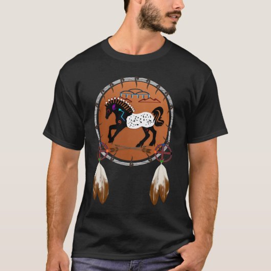 Pfeil-Shirts des Pferdn T-Shirt (Vorderseite)
