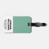 Pfeil | Starling City Arrow-Logo Gepäckanhänger (Rückseite horizontal)