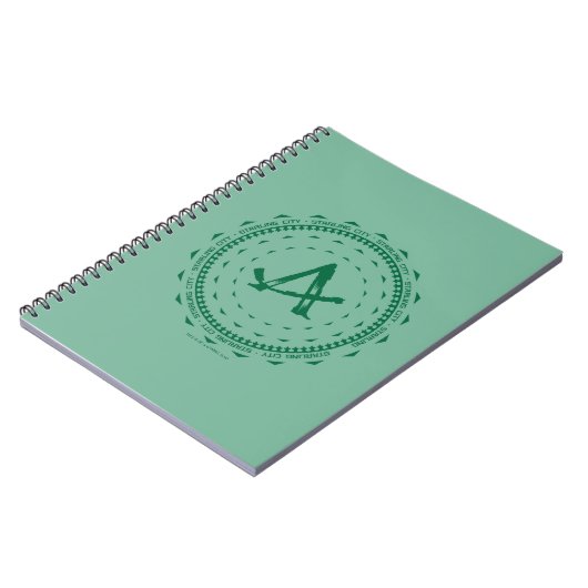 Pfeil | Starling City Arrow-Logo Notizblock (Linke Seite)