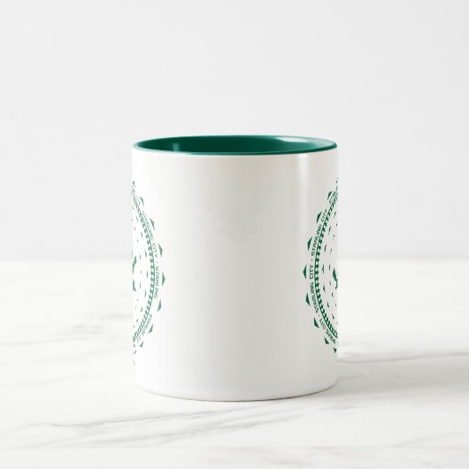 Pfeil | Starling City Arrow-Logo Zweifarbige Tasse (Mittel)