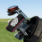 Pfeil traf ein rundes Ziel Golf Head Covers Headcover (In Situ)