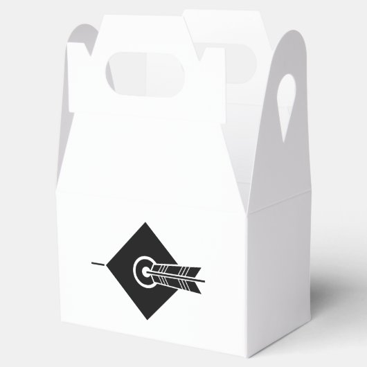 Pfeil traf Ziel Bevorzugte Felder Geschenkschachtel (Geöffnet)