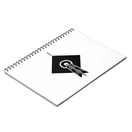 Pfeil traf Zielnotebooks & Journals Notizblock (Linke Seite)