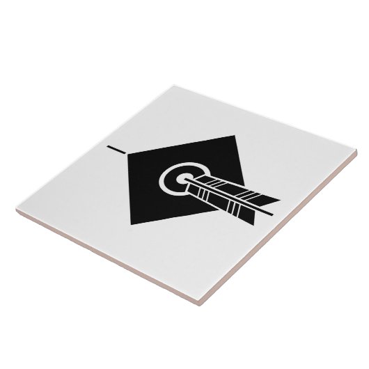 Pfeil-Trefferziel Dekorative Tiles Fliese (Seite)