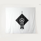 Pfeil-Trefferziel-Tapestes Wandteppich (Vorderseite (Horizontal))