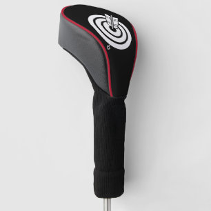 Pfeil trifft runde Ziel Golf Head Covers Headcover
