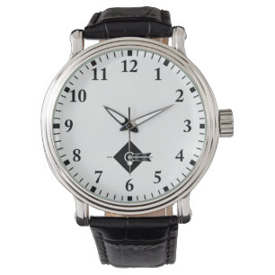 Pfeil trifft Zieluhren Armbanduhr