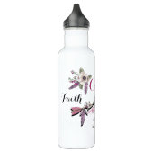 Pfeil und Blume Wasserflasche aus rostfreiem Stahl Edelstahlflasche (Links)
