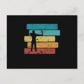 Pfeil und Bogen Bogenschießen Postkarte (Vorderseite)