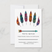 Pfeil und Federn (Vorderseite)