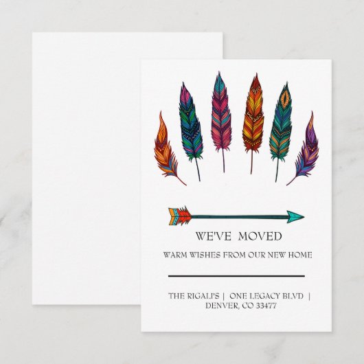 Pfeil und Federn (Vorne/Hinten)