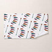 Pfeil und Federn Badhandtuch Set (Handtuch)