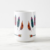 Pfeil und Federn Kaffeetasse (Mittel)