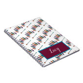 Pfeil und Federn Notizblock (Rechte Seite)