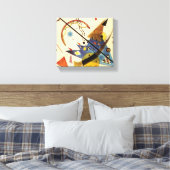 Pfeil und Punkt Leinwanddruck (Insitu (Schlafzimmer))