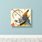 Pfeil und Punkt Leinwanddruck (Insitu (Holzboden))