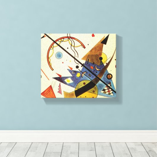 Pfeil und Punkt Leinwanddruck (Insitu (Holzboden))