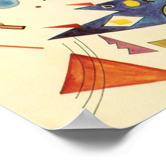 Pfeil und Punkt Poster (Ecke)