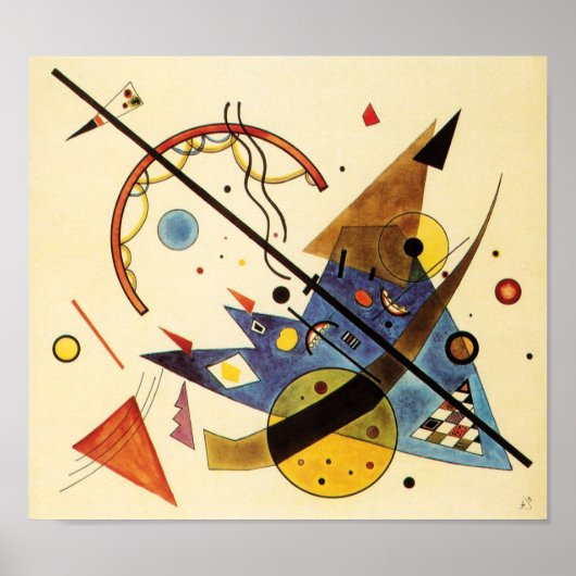 Pfeil und Punkt Poster (Vorne)