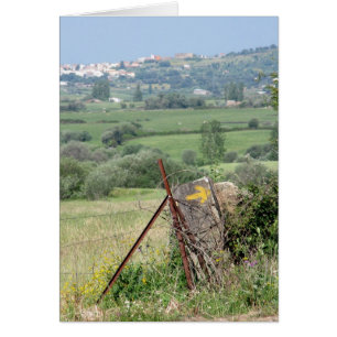 Pfeil-und Stadtkarte